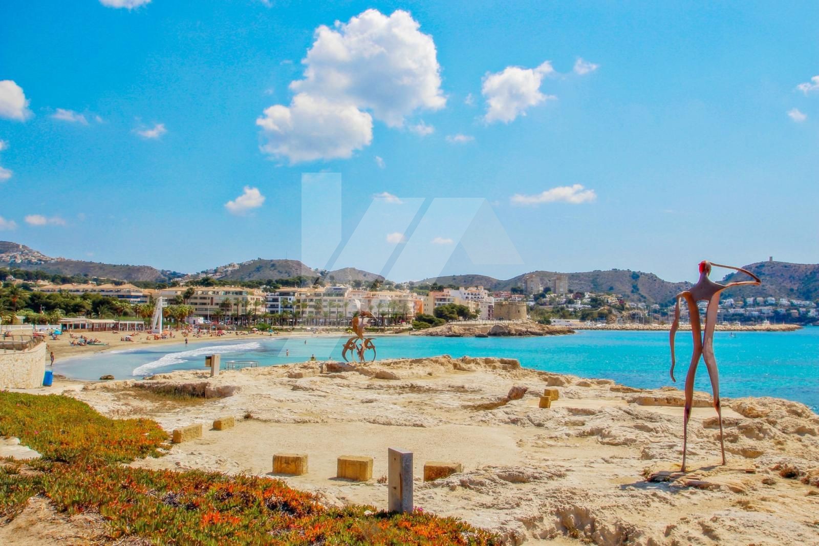 Appartement à vendre à Moraira avec vue sur la mer, Costa Blanca.