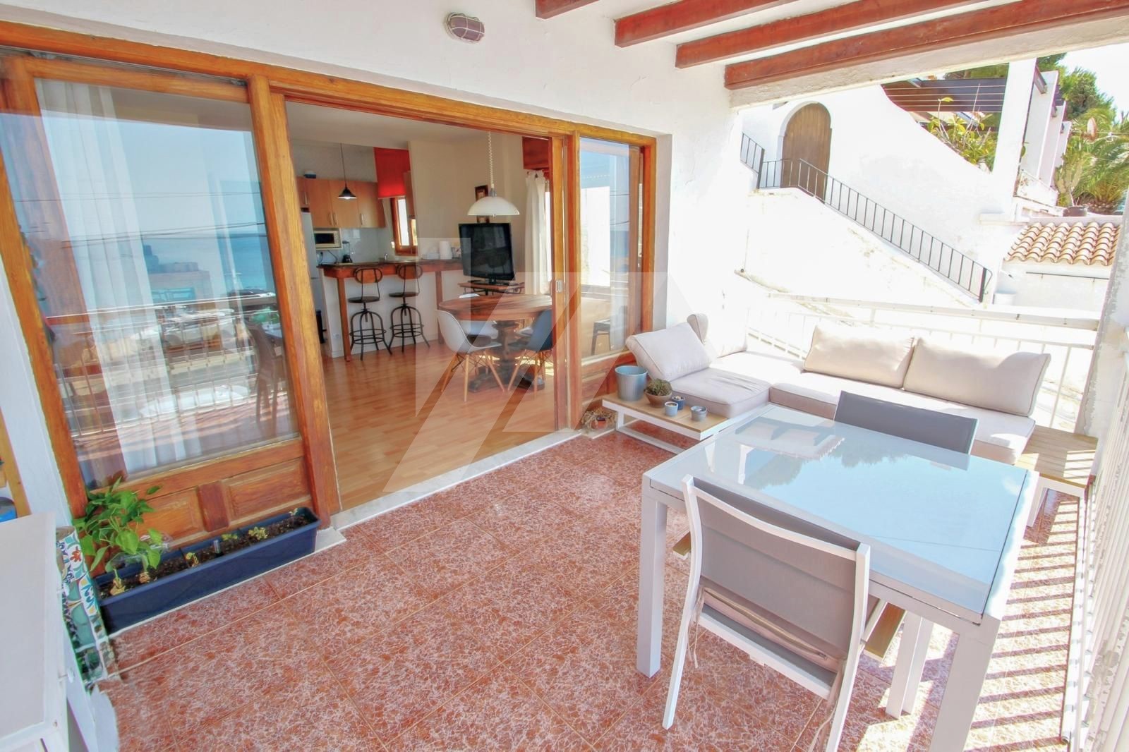 Appartement à vendre à Moraira avec vue sur la mer, Costa Blanca.
