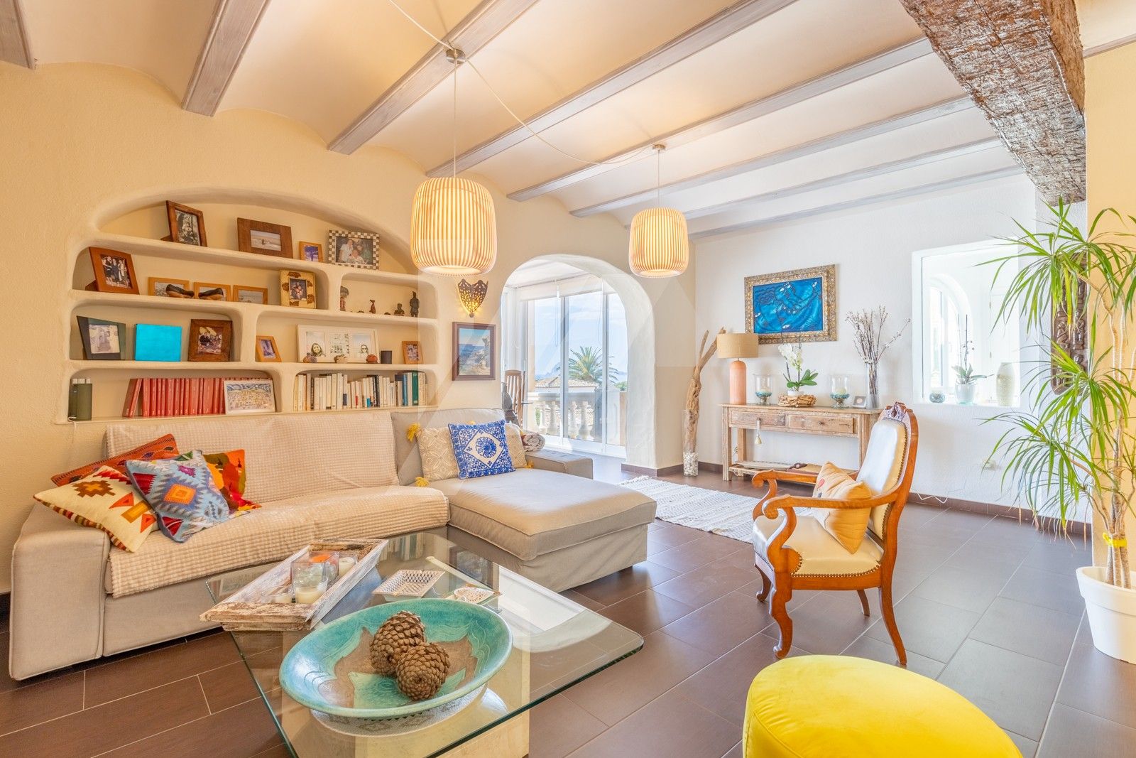 Villa de luxe à vendre à Moraira, Pla del Mar, avec vue sur la mer.