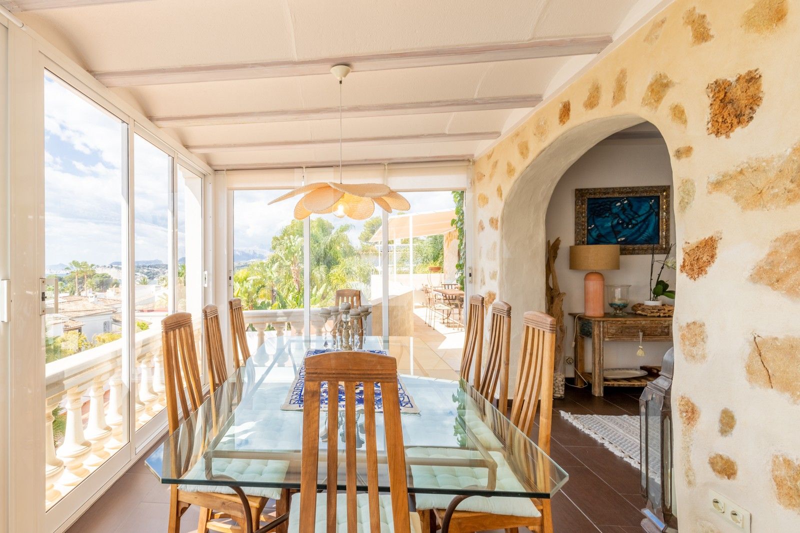 Villa de luxe à vendre à Moraira, Pla del Mar, avec vue sur la mer.