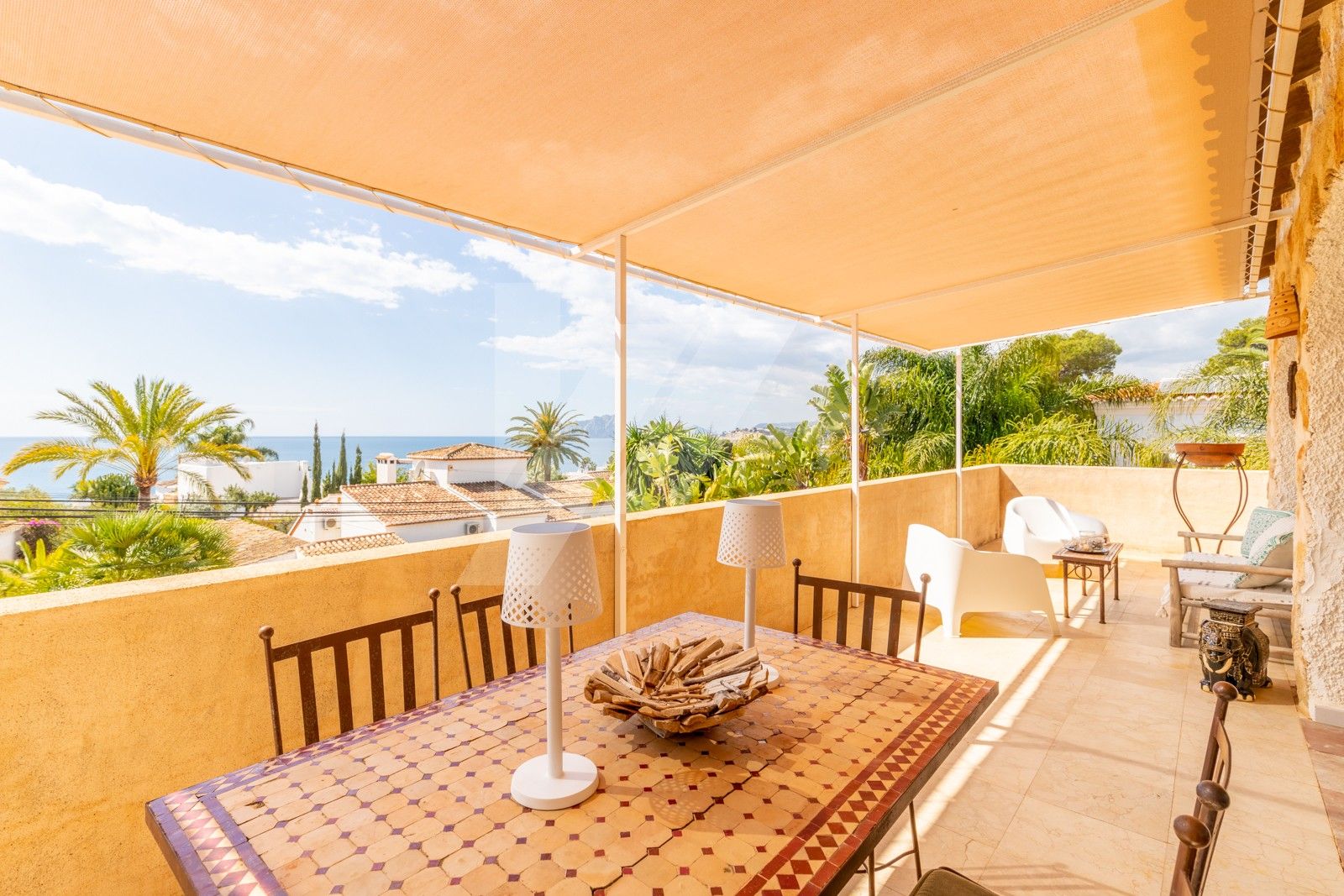 Villa de luxe à vendre à Moraira, Pla del Mar, avec vue sur la mer.