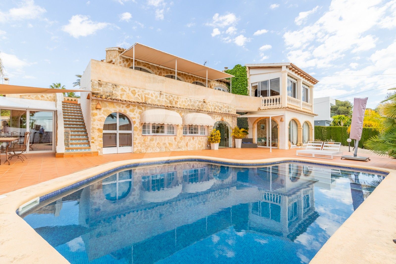 Villa de luxe à vendre à Moraira, Pla del Mar, avec vue sur la mer.