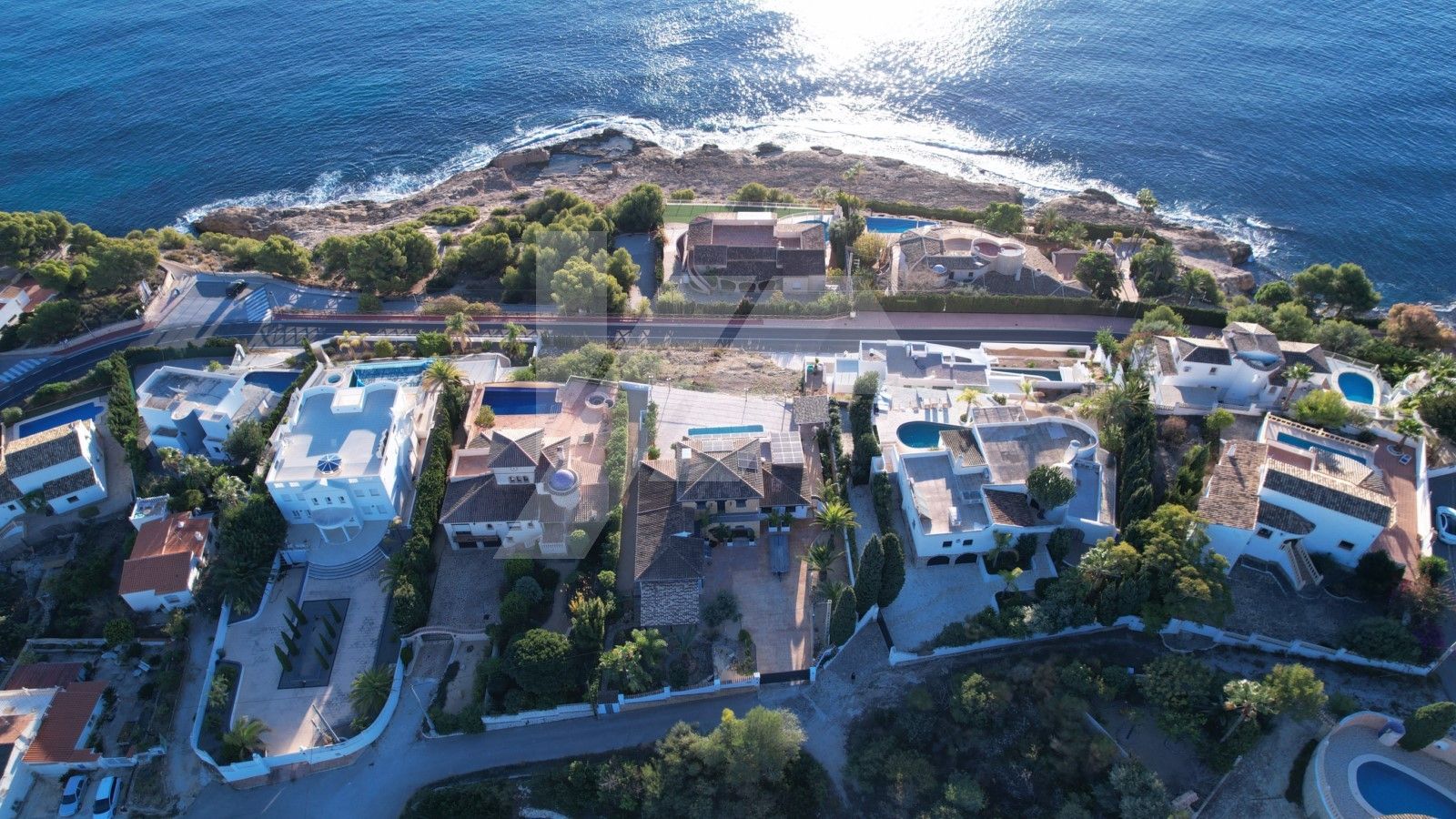Villa à vendre avec vue sur la mer, à La Fustera, Benissa.