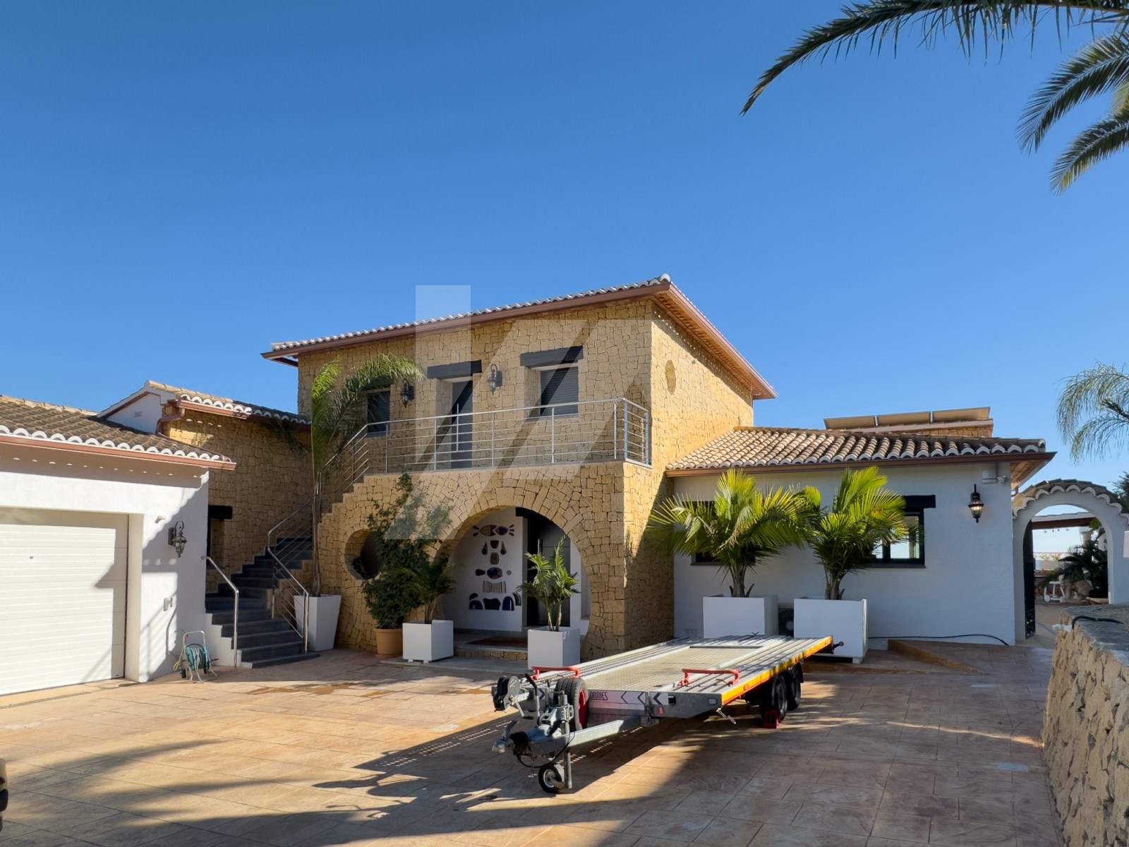 Villa à vendre avec vue sur la mer, à La Fustera, Benissa.