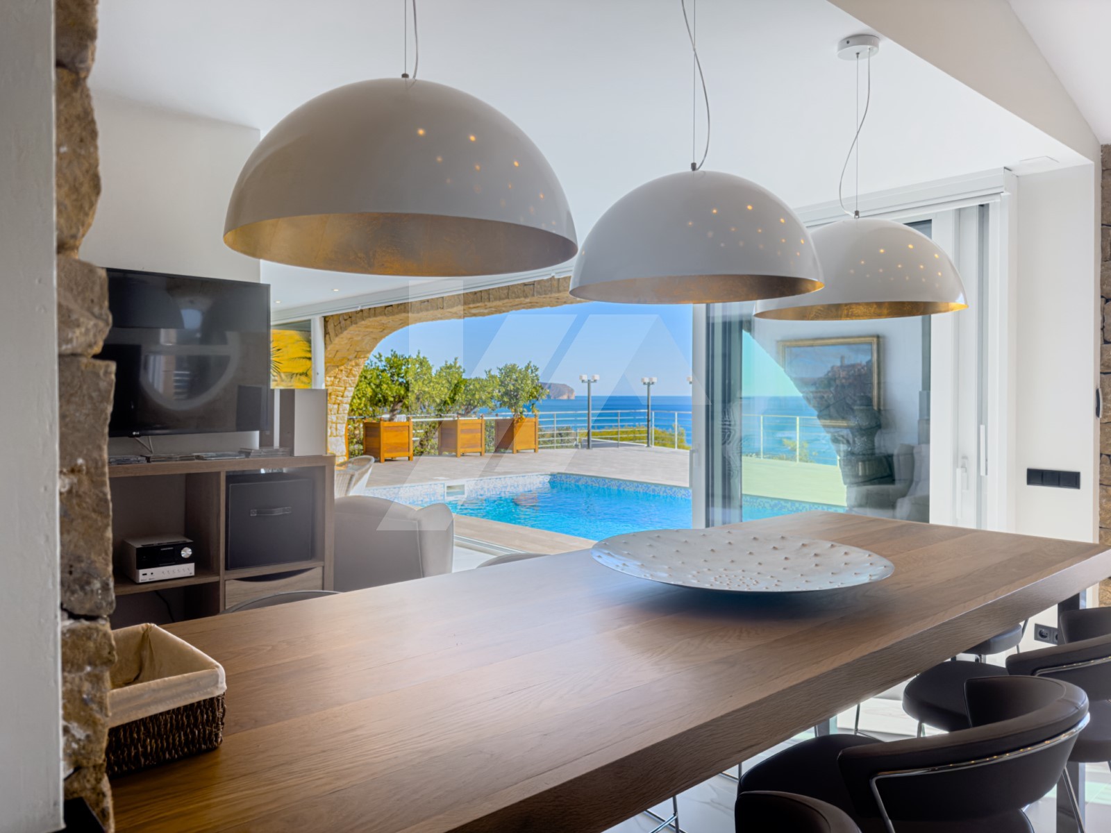 Villa à vendre avec vue sur la mer, à La Fustera, Benissa.