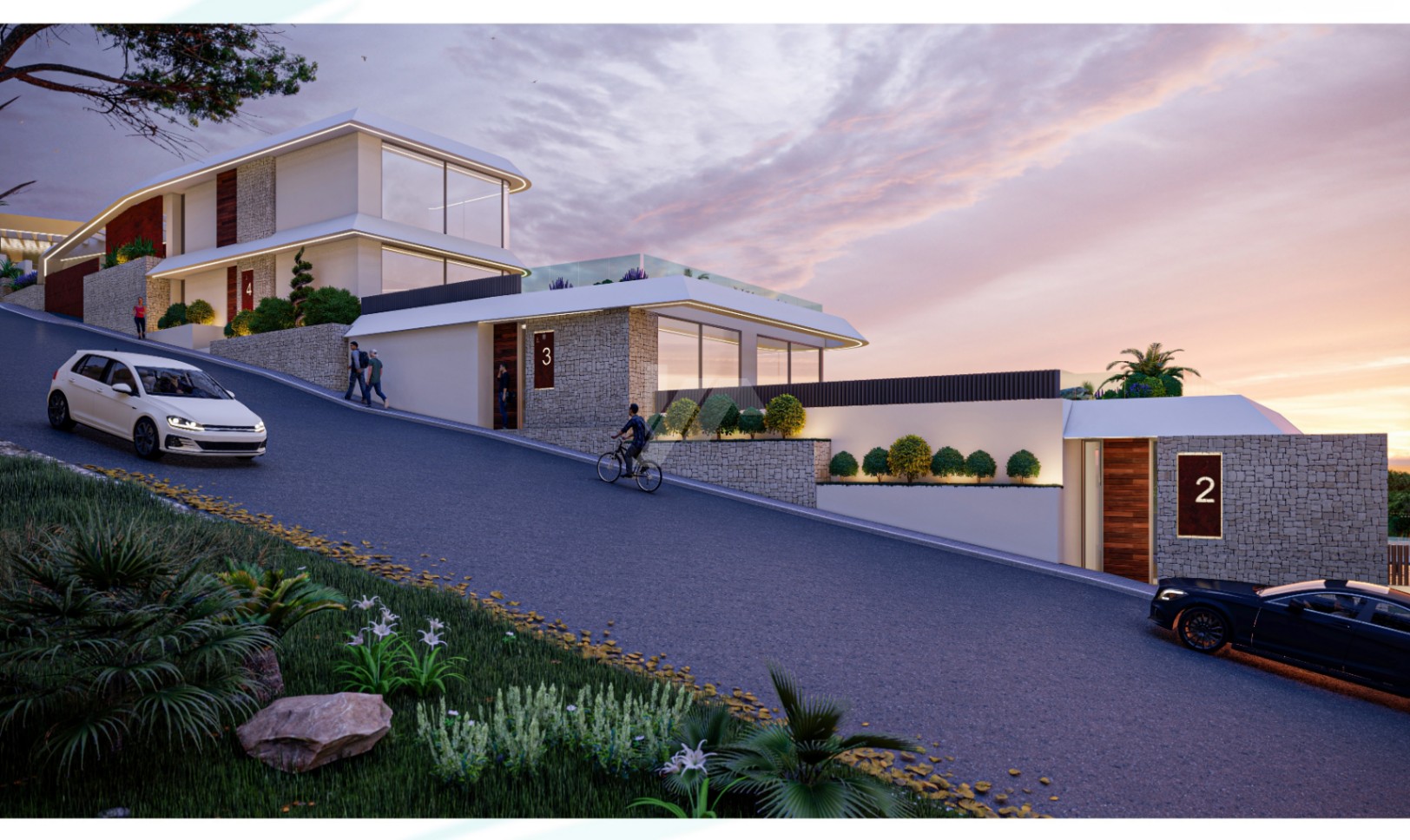 Appartements avec vue sur la mer à vendre à Altea, Costa Blanca.