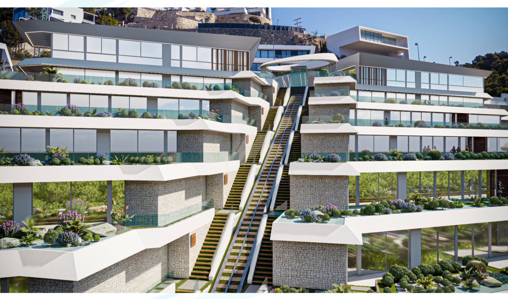 Appartements avec vue sur la mer à vendre à Altea, Costa Blanca.