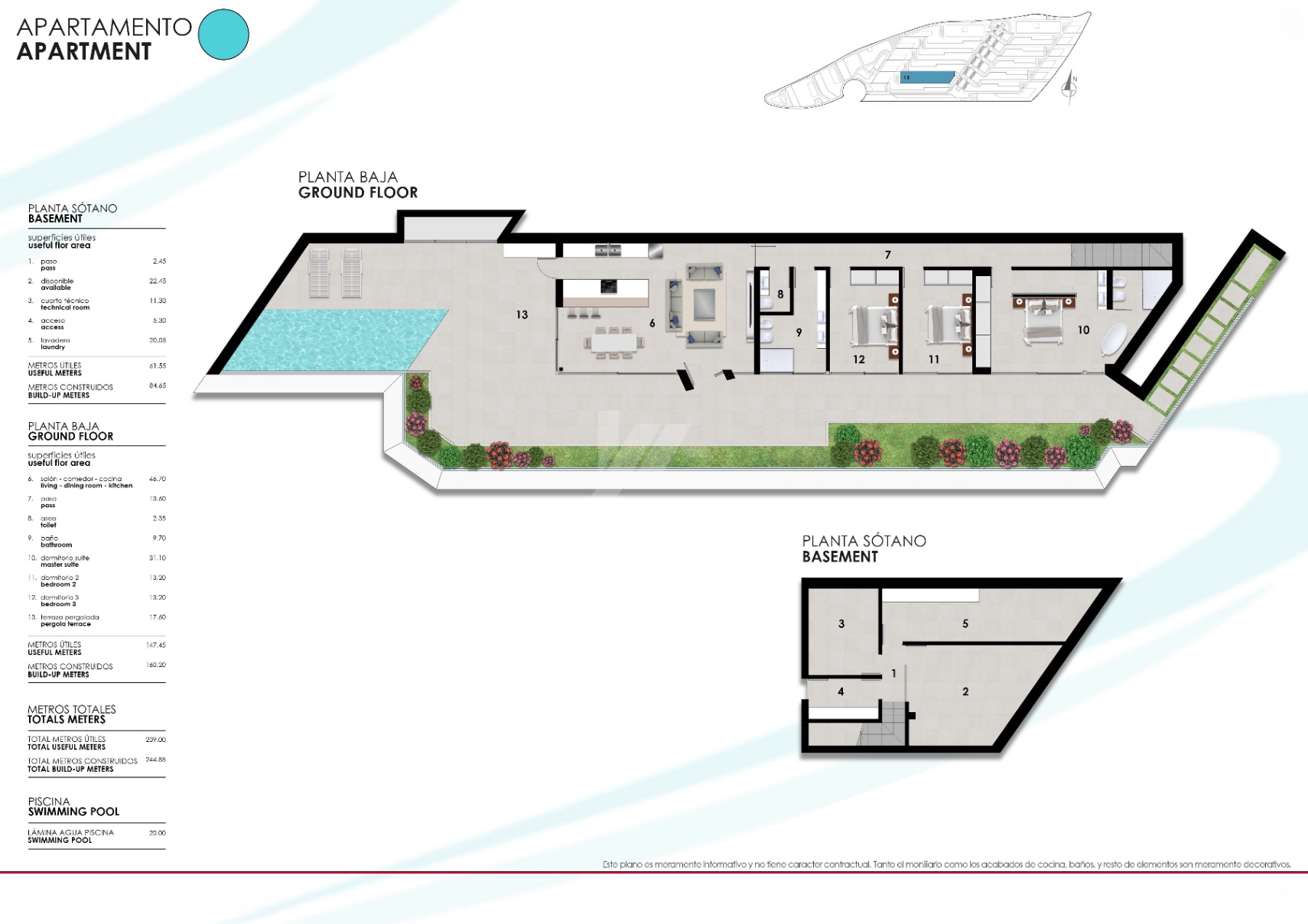 Appartements avec vue sur la mer à vendre à Altea, Costa Blanca.