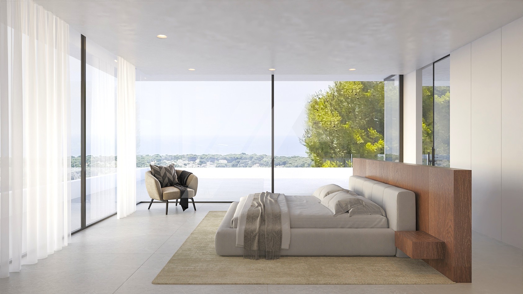 Villa de luxe avec vue sur la mer à vendre à Moraira, Costa Blanca.