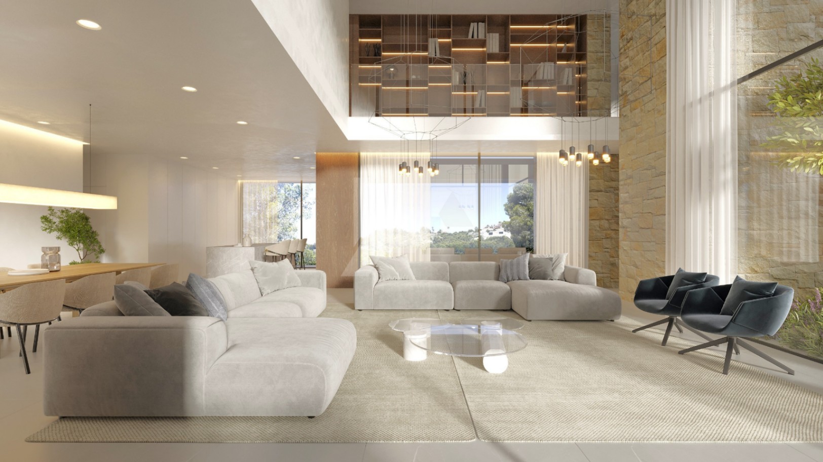 Villa de luxe avec vue sur la mer à vendre à Moraira, Costa Blanca.