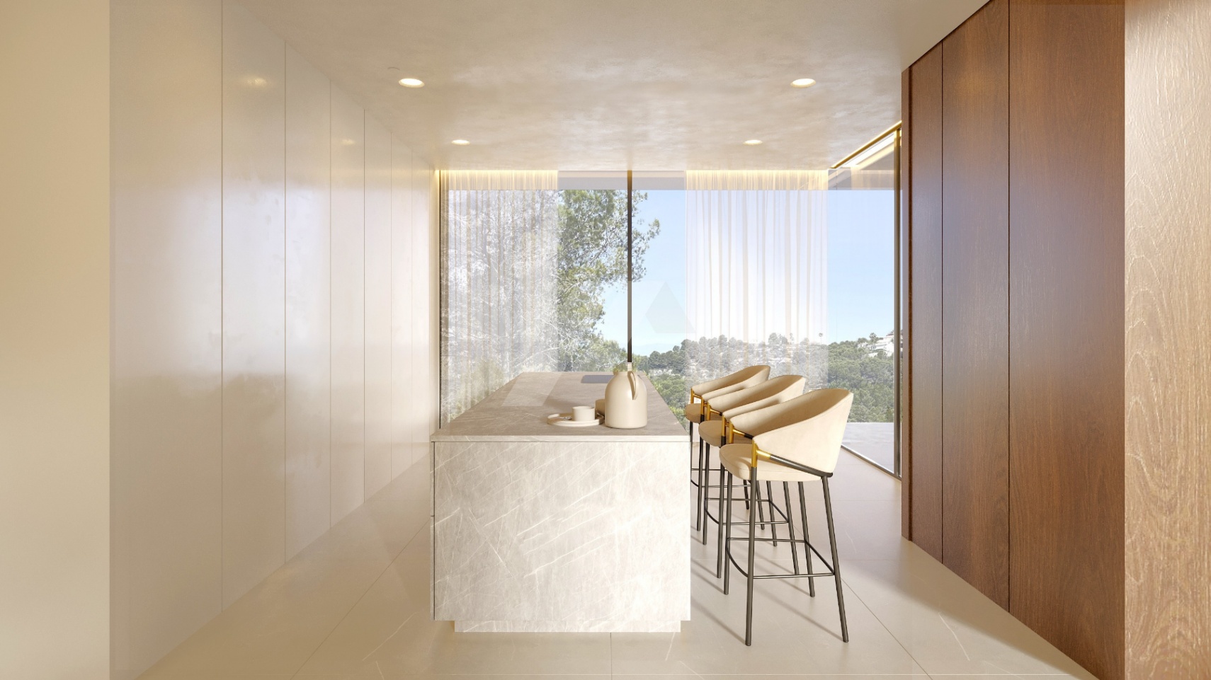 Villa de luxe avec vue sur la mer à vendre à Moraira, Costa Blanca.