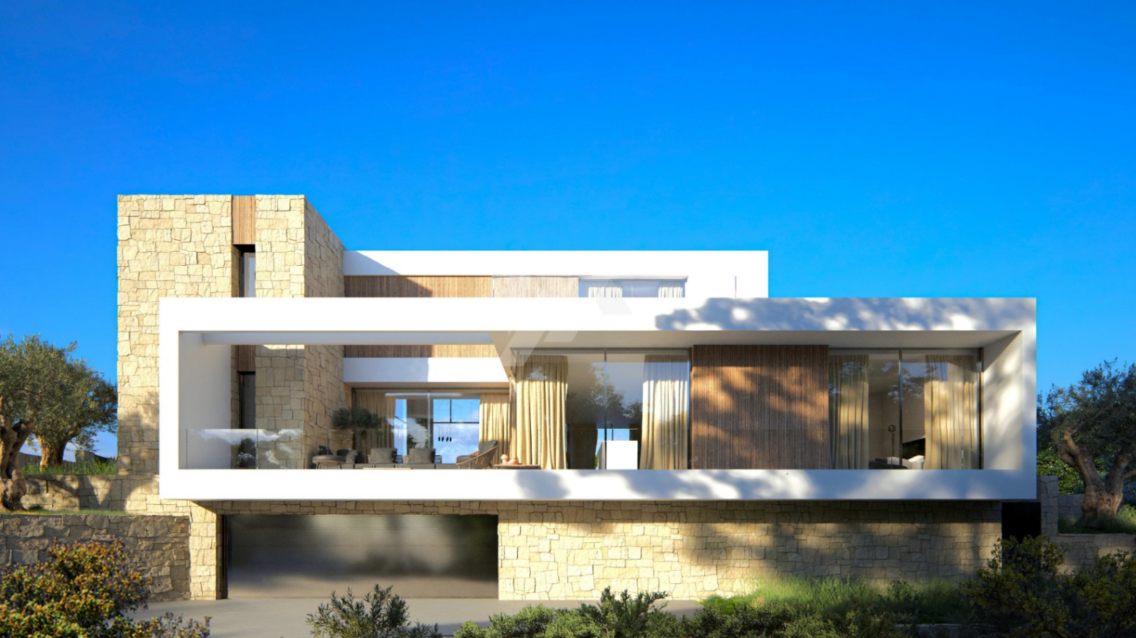 Villa de luxe avec vue sur la mer à vendre à Moraira, Costa Blanca.