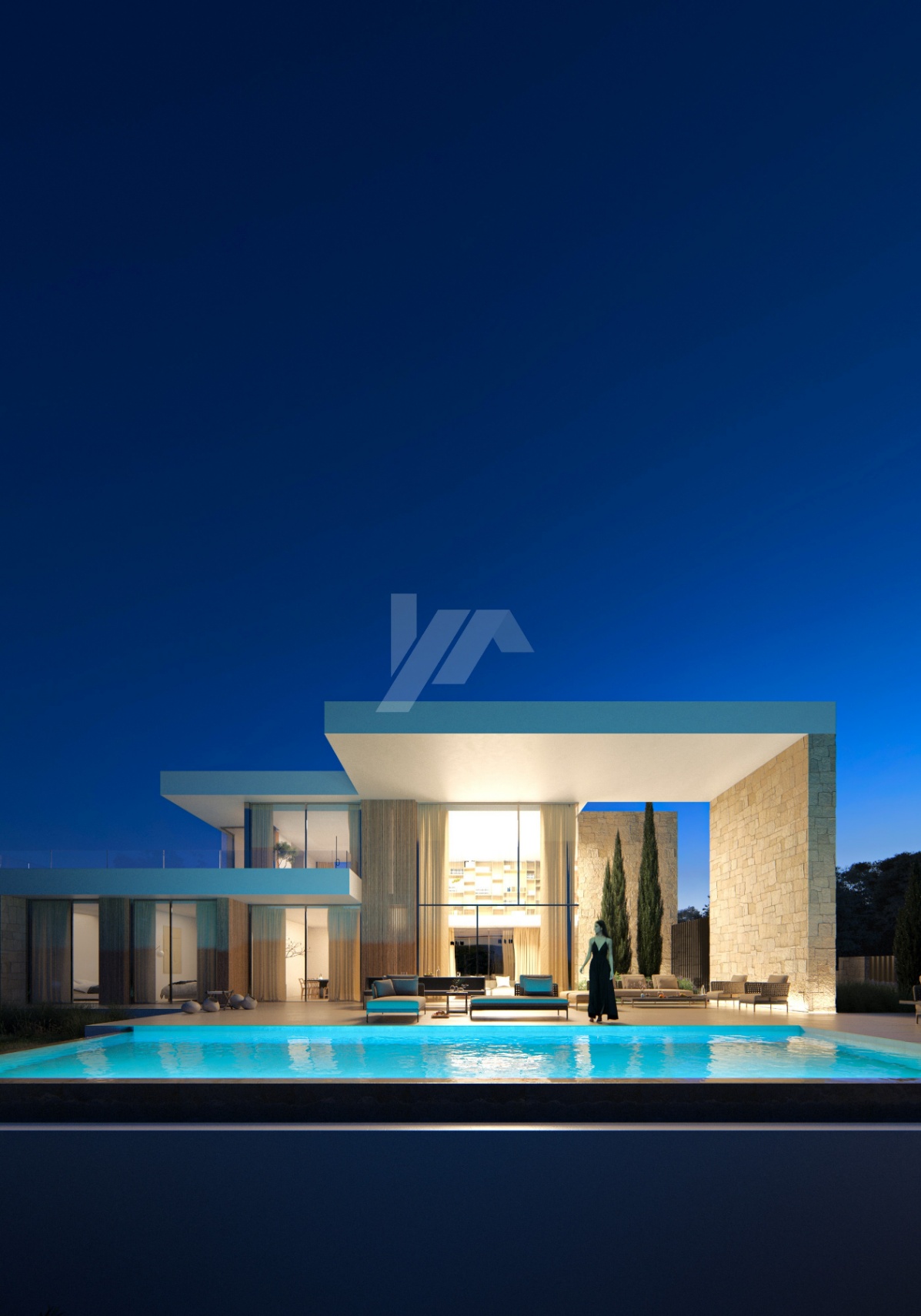 Villa de luxe avec vue sur la mer à vendre à Moraira, Costa Blanca.