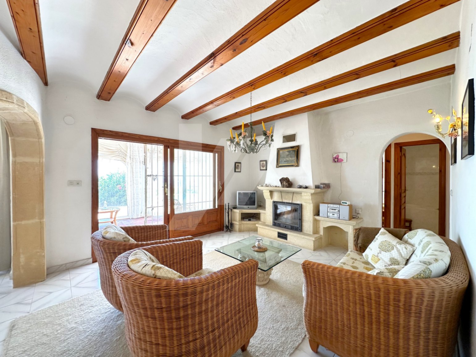 Villa avec vue panoramique sur la mer à vendre à Moraira, Benimeit.