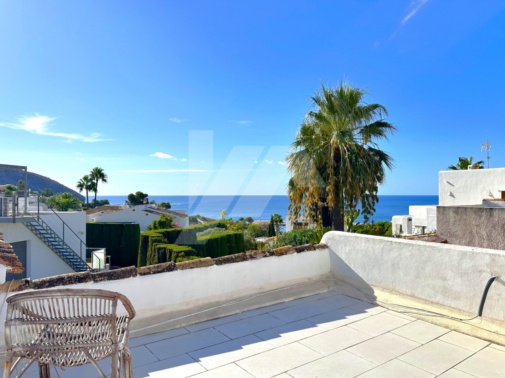 Bungalow avec vue sur la mer à vendre à Pla del Mar, Moraira
