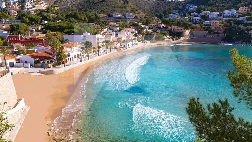 Bungalow avec vue sur la mer à vendre à Pla del Mar, Moraira