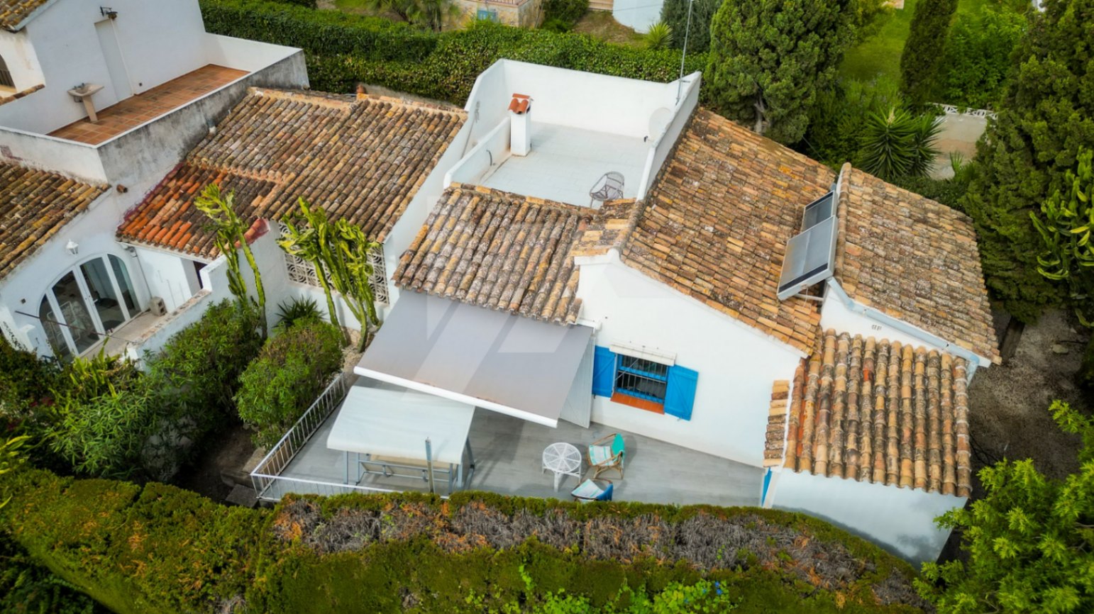 Bungalow avec vue sur la mer à vendre à Pla del Mar, Moraira