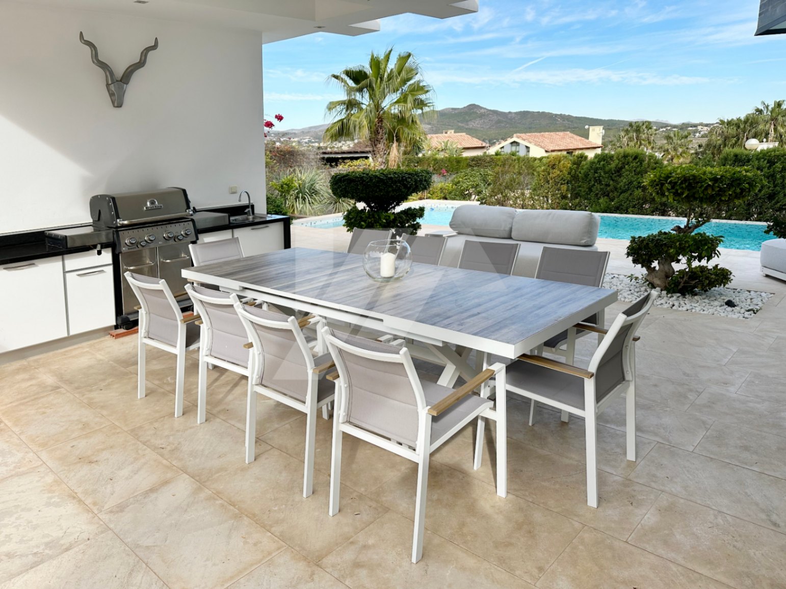 Villa de luxe à vendre à Jávea avec vue sur la mer et la montagne. Costa Blanca.