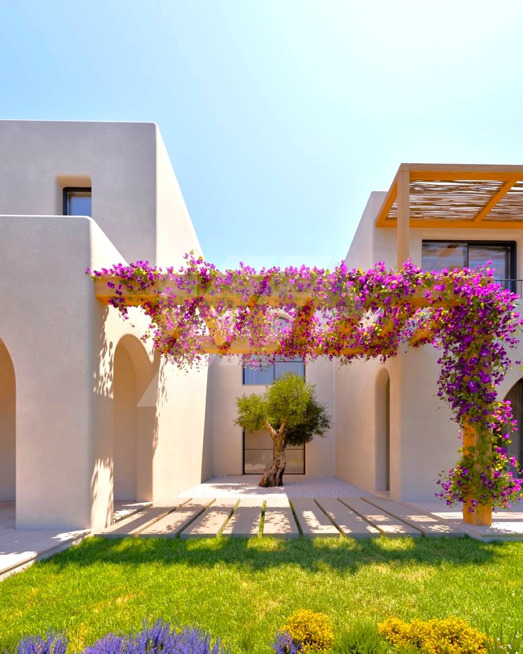 Villa de style ibicain à vendre près de Moraira, Costa Blanca.