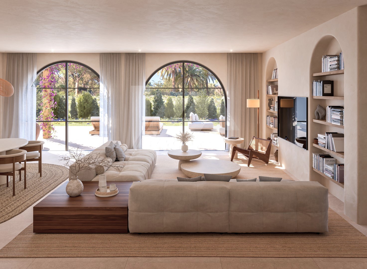 Villa de style ibicain à vendre près de Moraira, Costa Blanca.