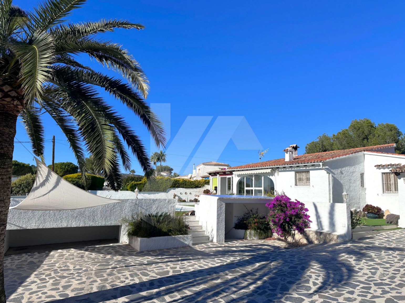 Villa avec vue sur la mer à vendre à Moraira, Costa Blanca.