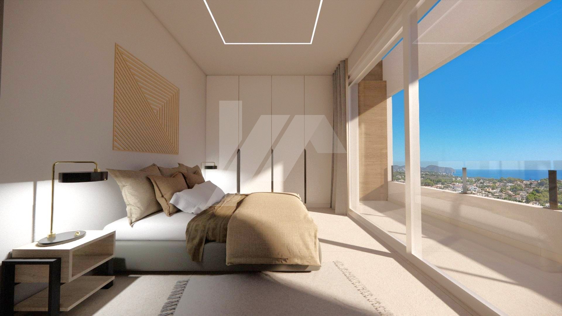 Villa de luxe avec vue sur la mer à vendre à Calpe, Costa Blanca.