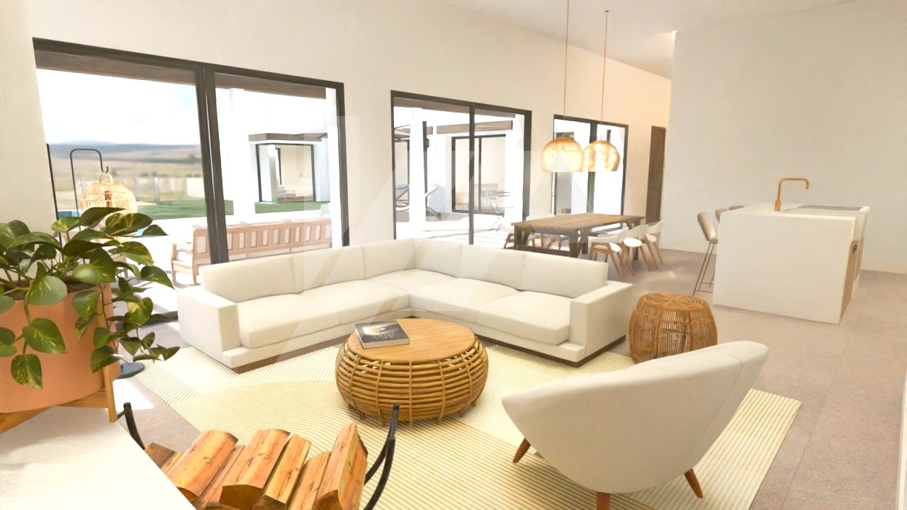 Villa de style ibicenco à vendre à Javea, Costa Blanca.