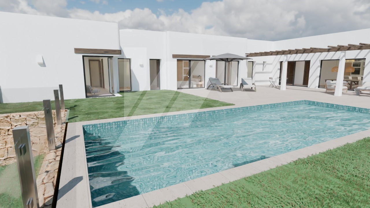 Villa de style ibicenco à vendre à Javea, Costa Blanca.