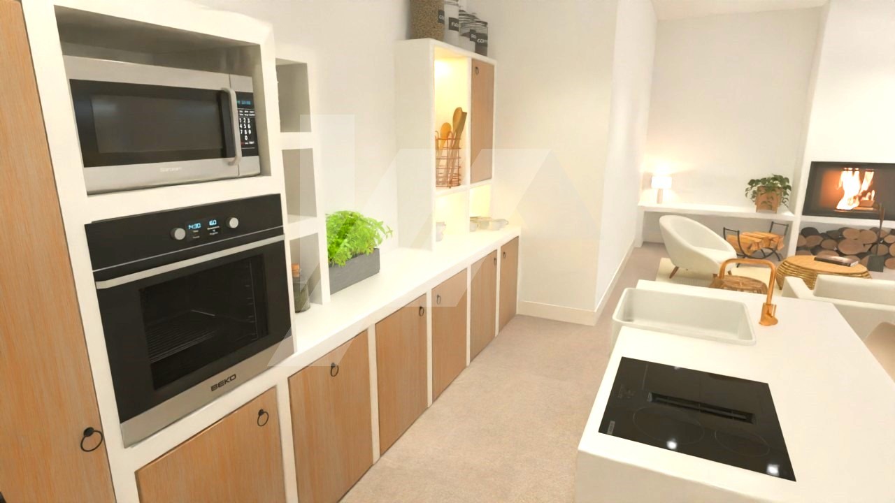 Villa de style ibicenco à vendre à Javea, Costa Blanca.