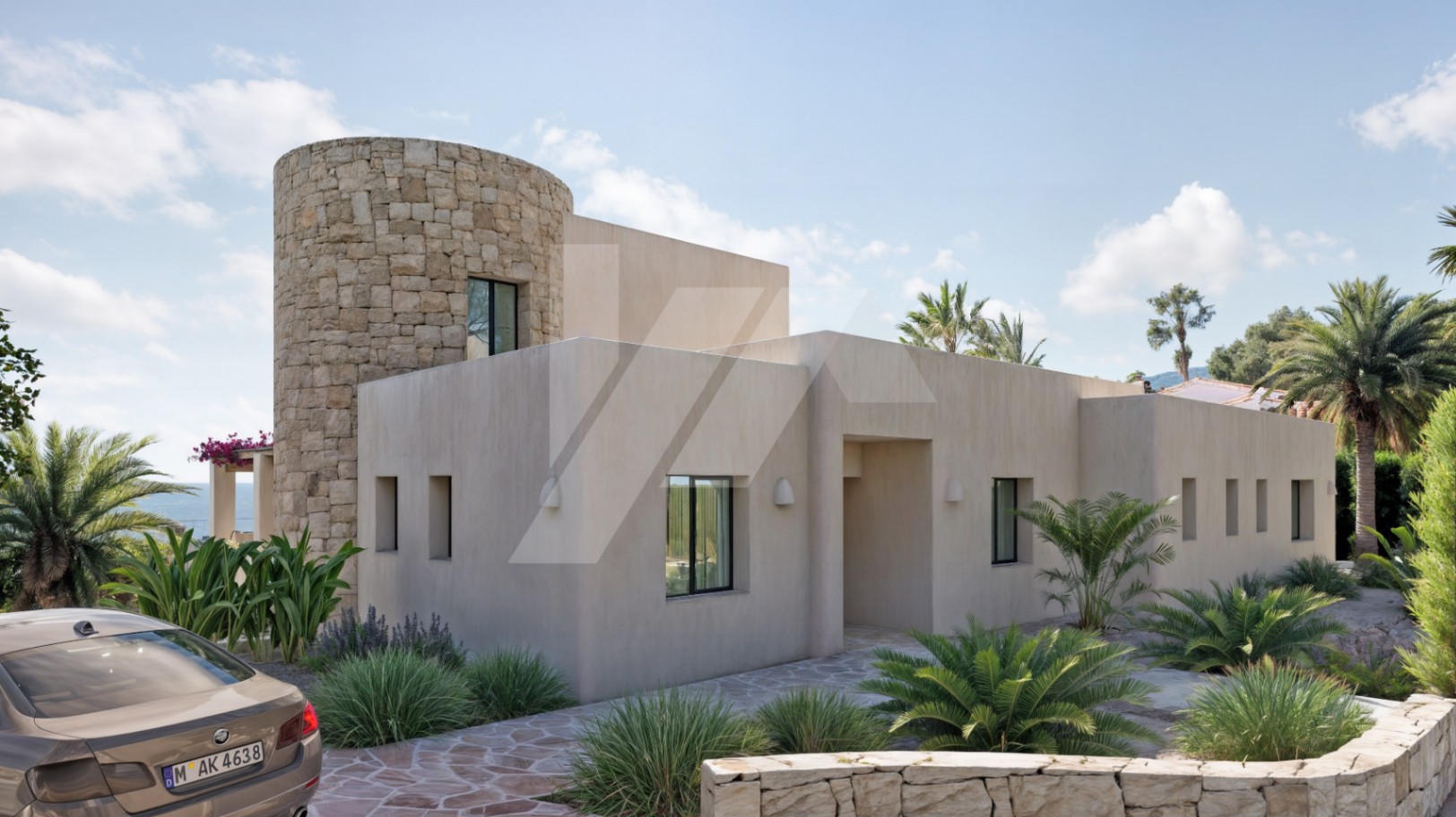 Villa avec vue panoramique sur la mer à vendre à Moraira, Costa Blanca.