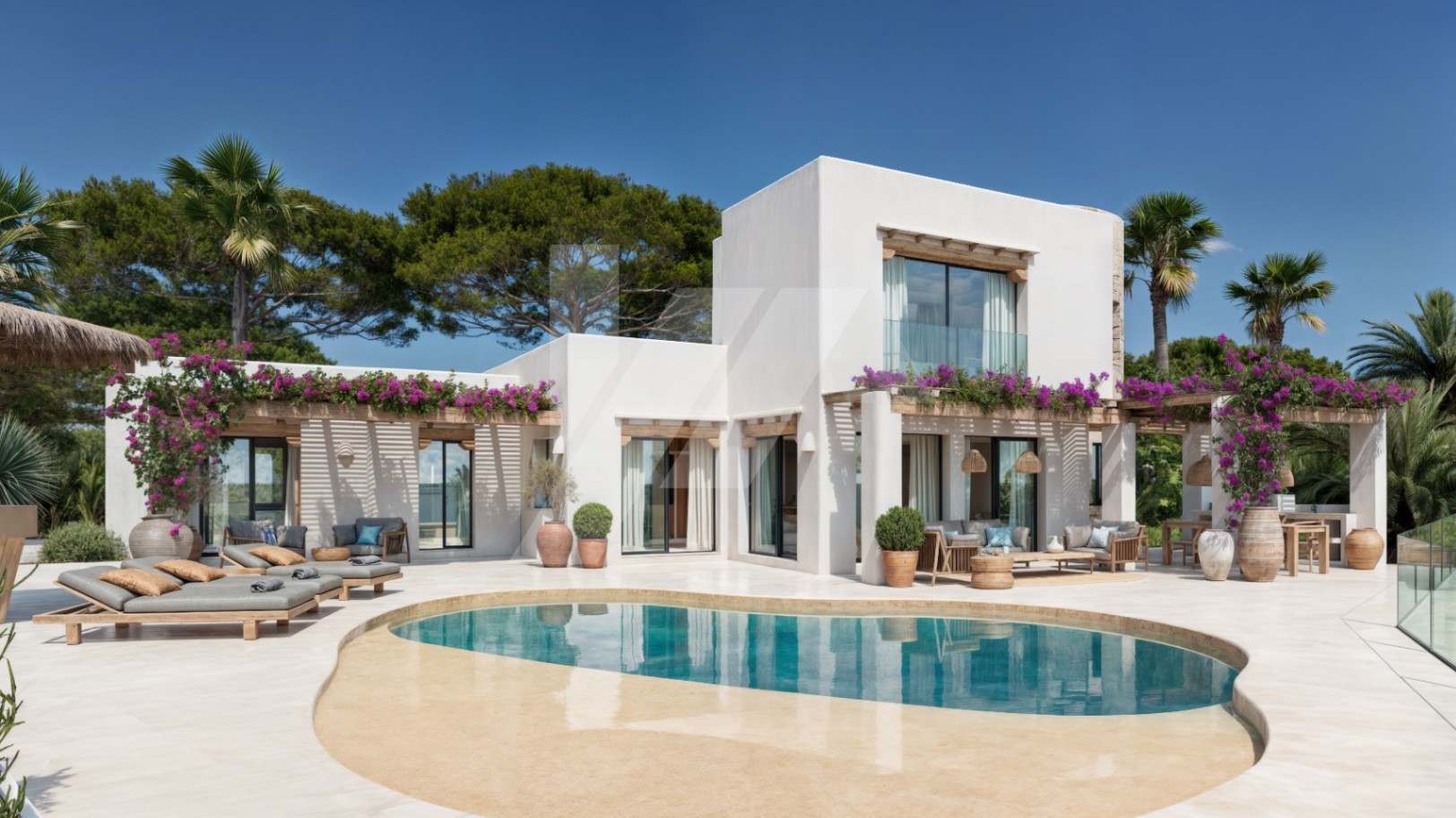 Villa avec vue panoramique sur la mer à vendre à Moraira, Costa Blanca.