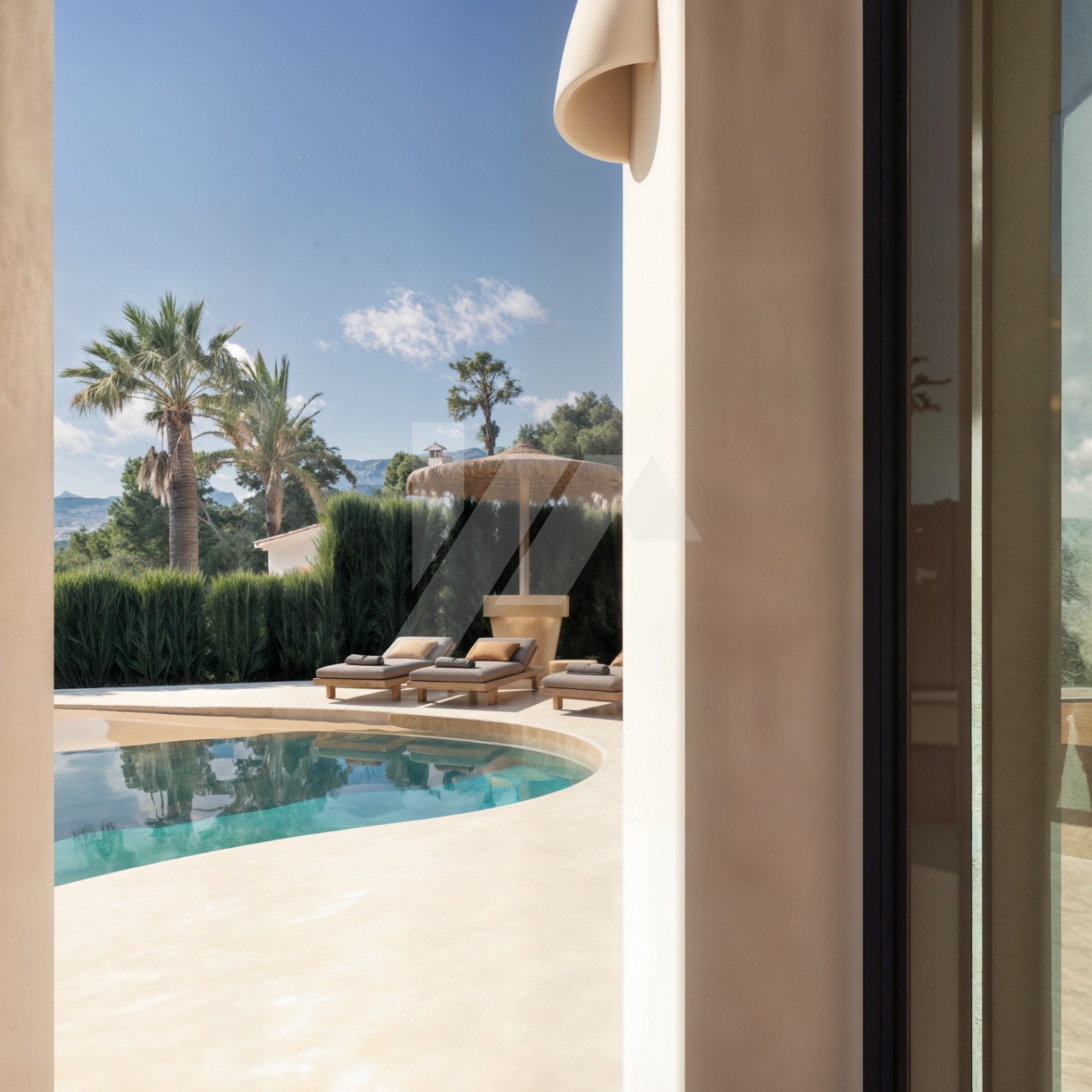 Villa avec vue panoramique sur la mer à vendre à Moraira, Costa Blanca.