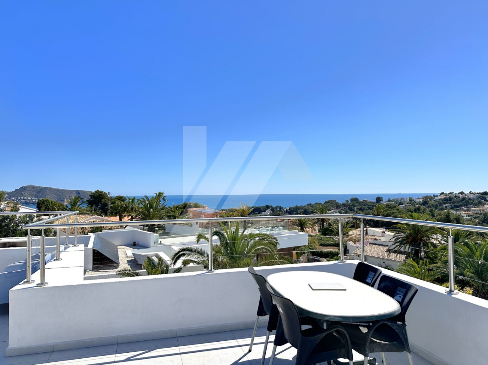 Villa avec vue sur la mer à vendre à Moraira, Costa Blanca.