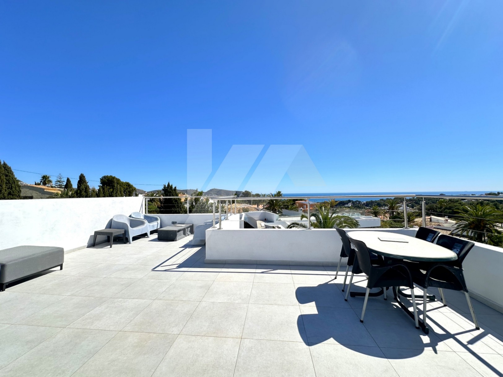 Villa avec vue sur la mer à vendre à Moraira, Costa Blanca.