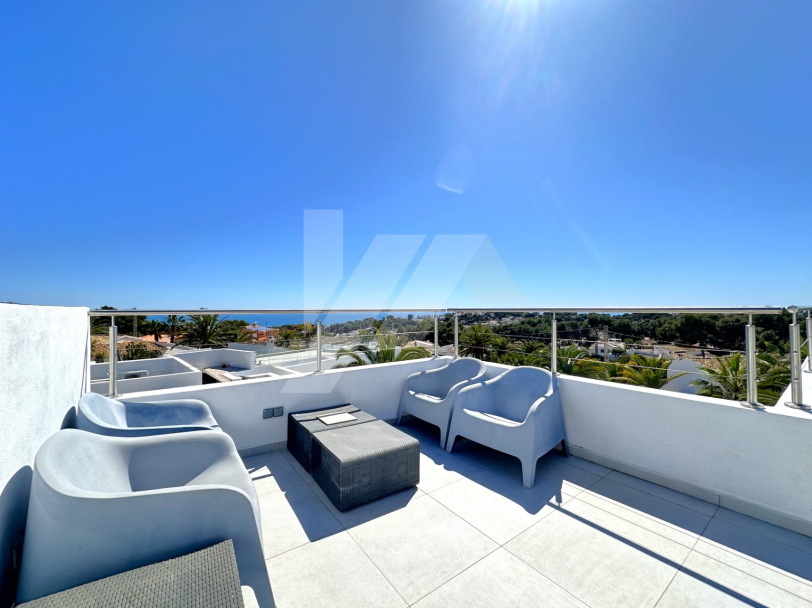 Villa avec vue sur la mer à vendre à Moraira, Costa Blanca.