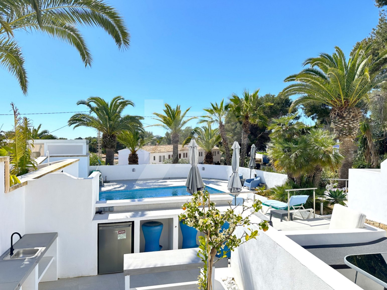 Villa avec vue sur la mer à vendre à Moraira, Costa Blanca.