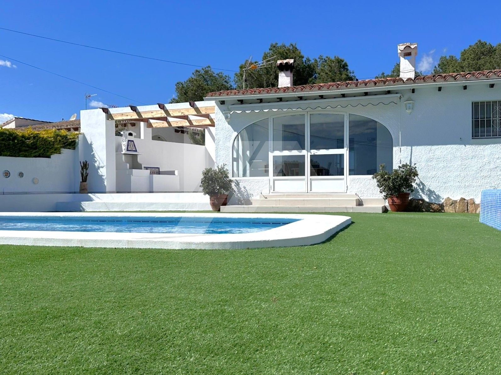 Villa avec vue sur la mer à vendre à Moraira, Costa Blanca.