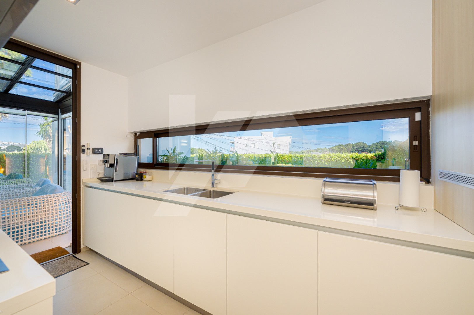 Villa moderne à vendre à Moraira avec vue sur la mer, Costa Blanca.
