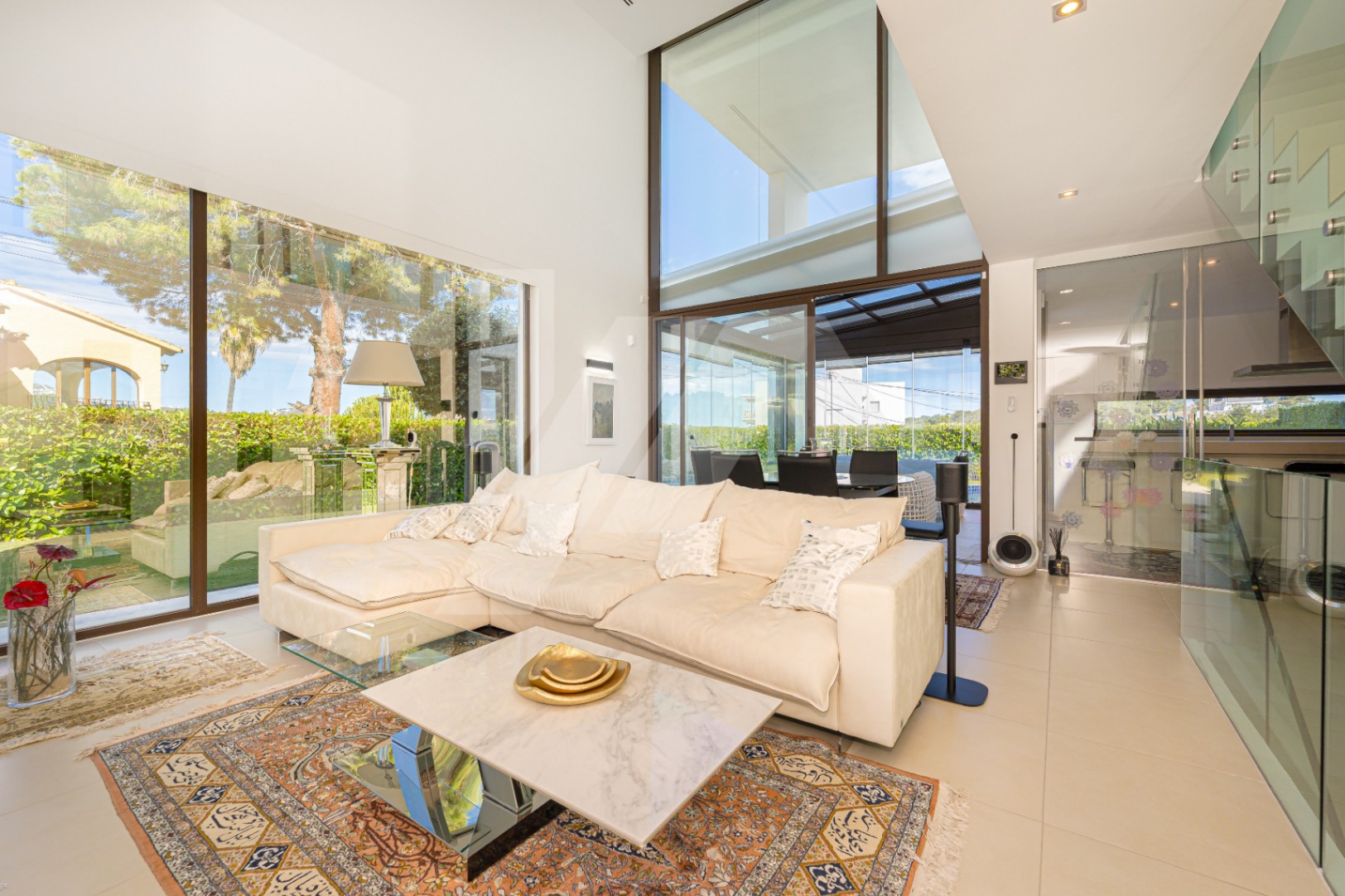 Villa moderne à vendre à Moraira avec vue sur la mer, Costa Blanca.