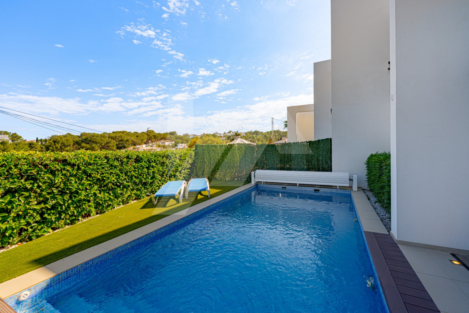 Villa moderne à vendre à Moraira avec vue sur la mer, Costa Blanca.