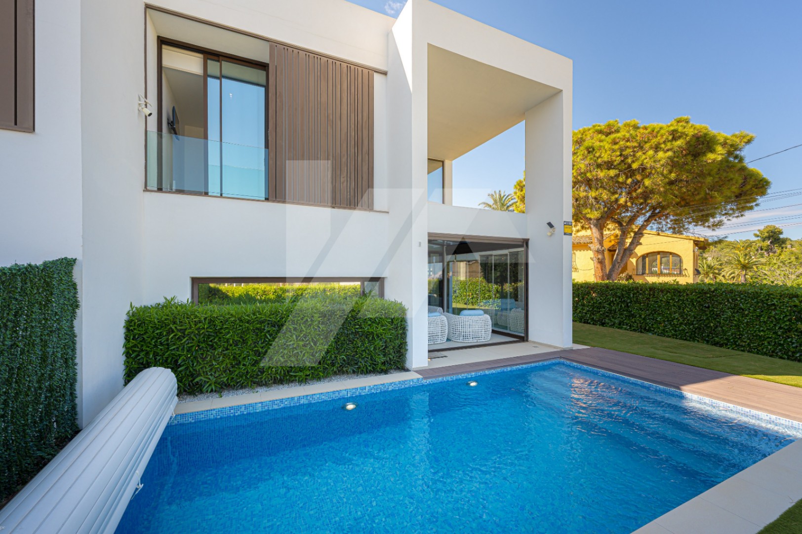 Villa moderne à vendre à Moraira avec vue sur la mer, Costa Blanca.