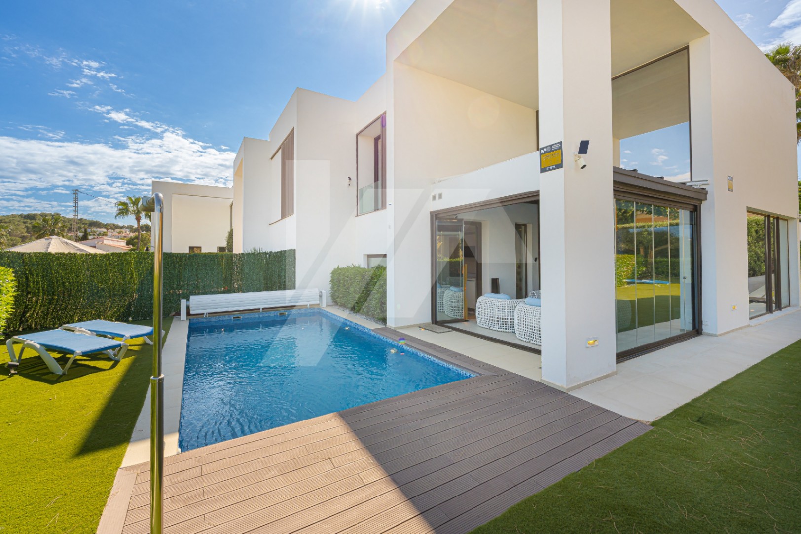 Villa moderne à vendre à Moraira avec vue sur la mer, Costa Blanca.