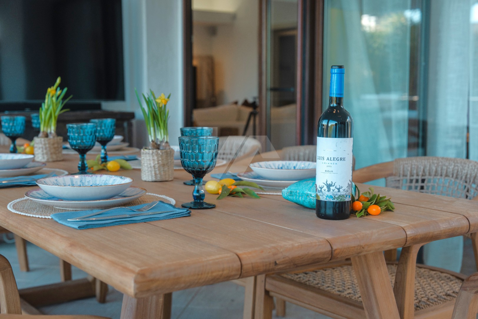 Villa de style ibicenco à vendre à Moraira, Costa Blanca.