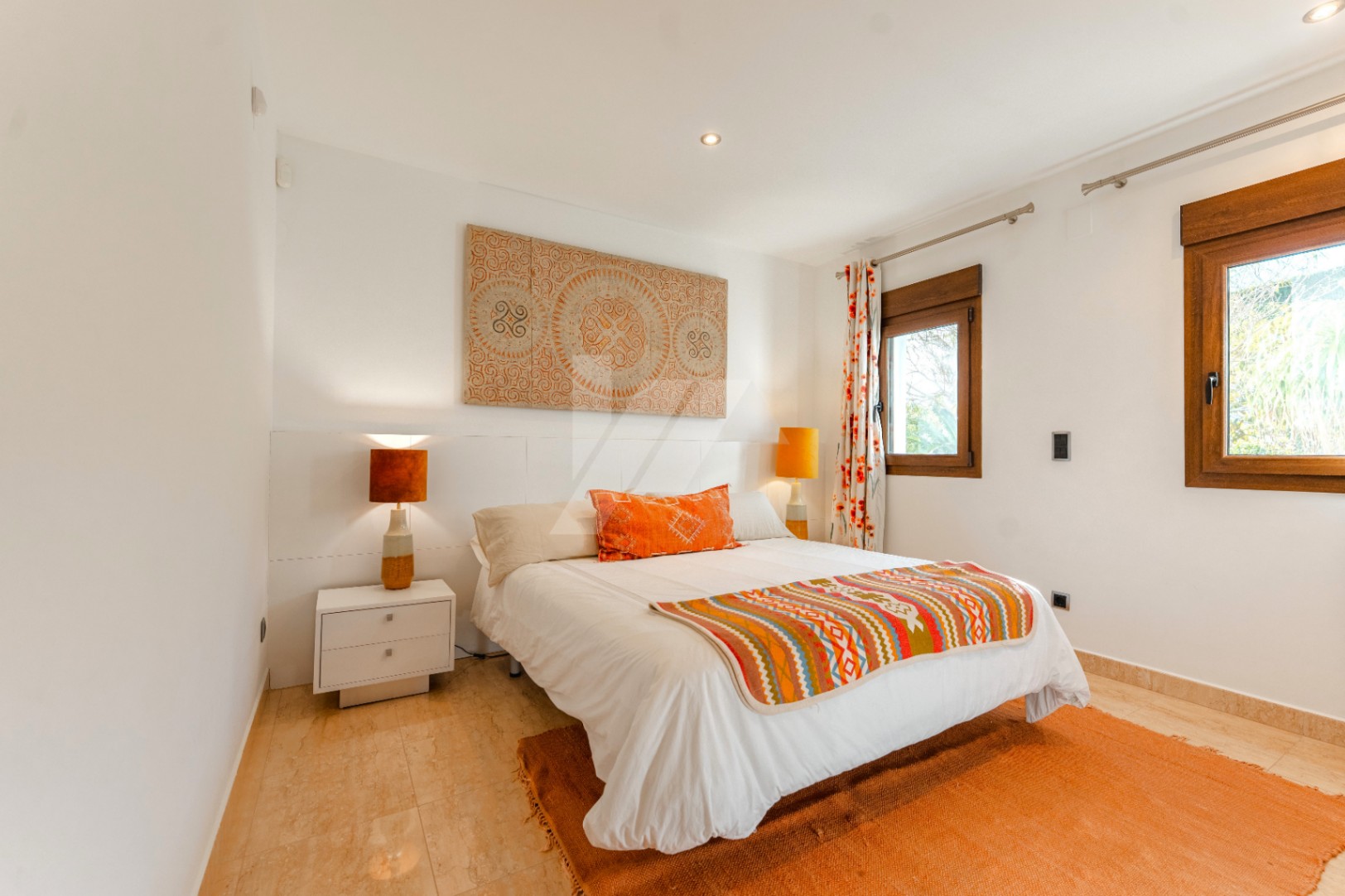 Villa de style ibicenco à vendre à Moraira, Costa Blanca.