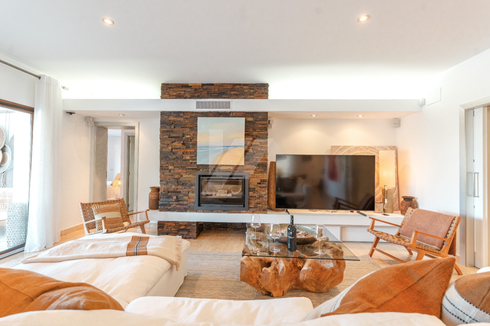 Villa de style ibicenco à vendre à Moraira, Costa Blanca.