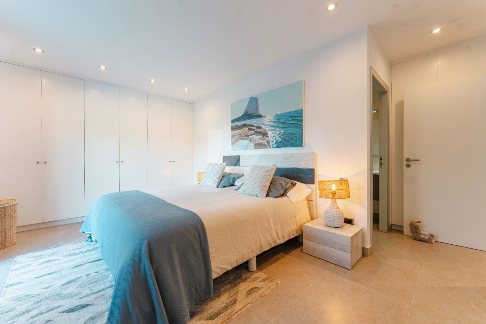 Villa de style ibicenco à vendre à Moraira, Costa Blanca.