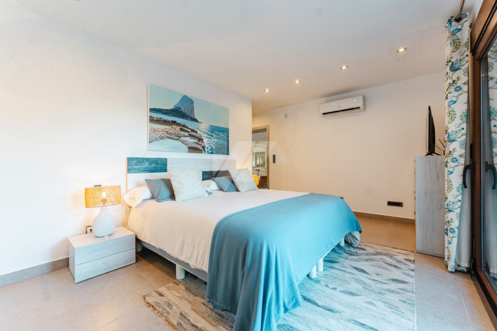 Villa de style ibicenco à vendre à Moraira, Costa Blanca.