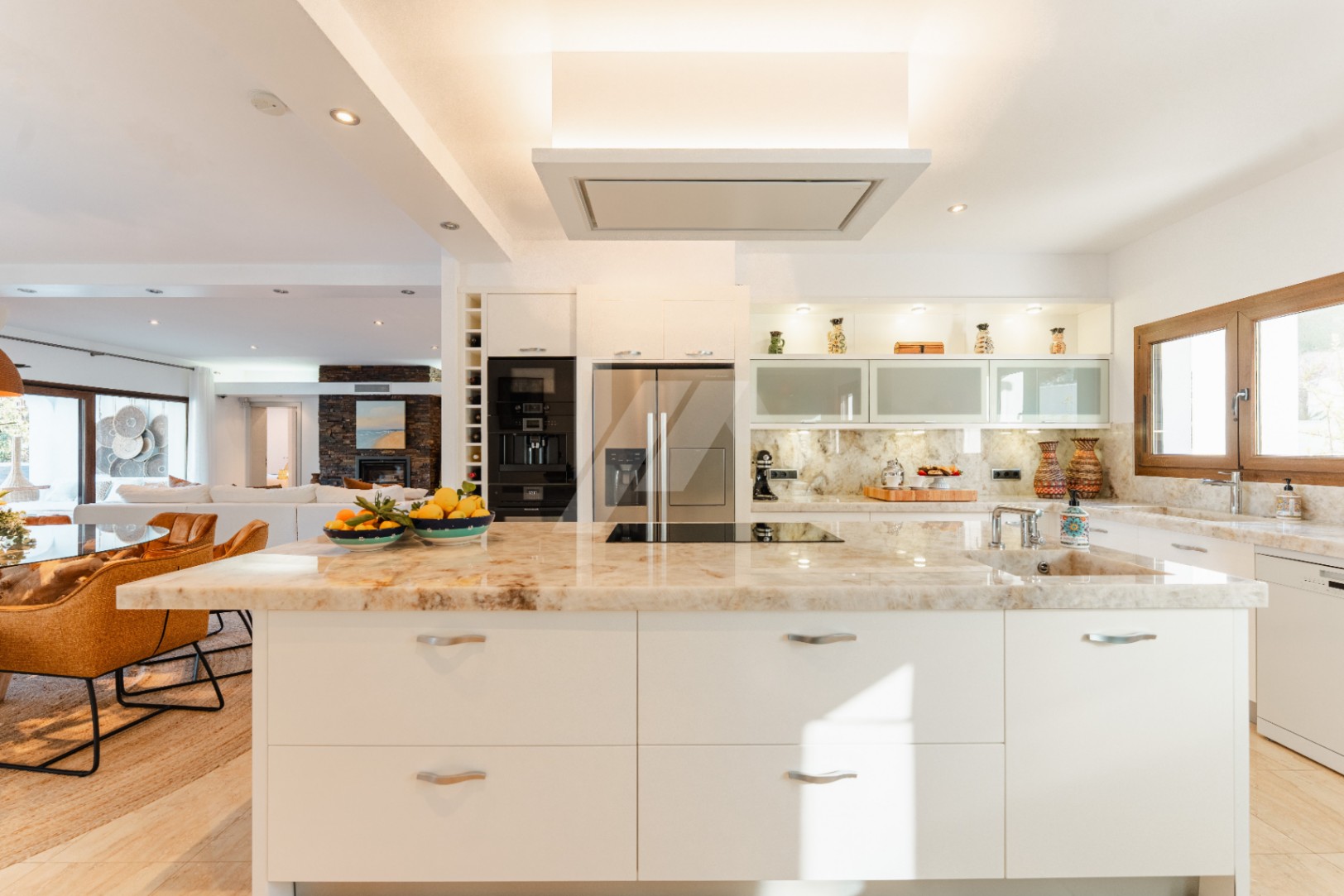 Villa de style ibicenco à vendre à Moraira, Costa Blanca.