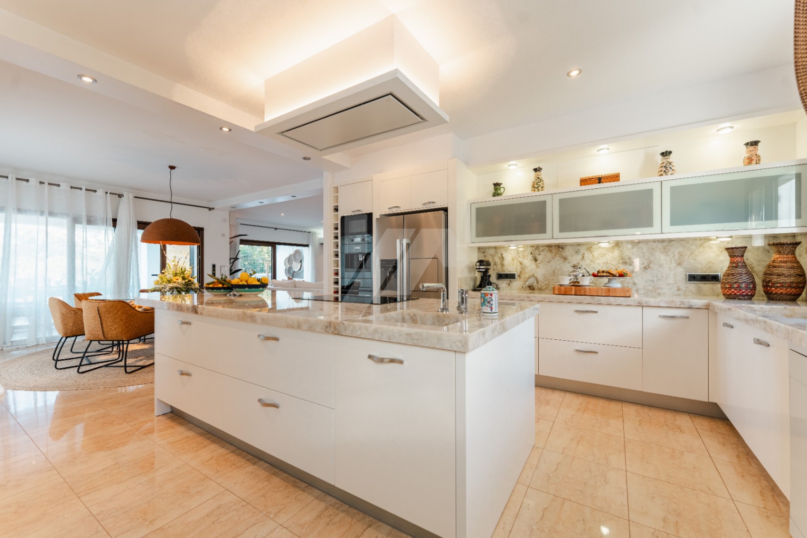 Villa de style ibicenco à vendre à Moraira, Costa Blanca.