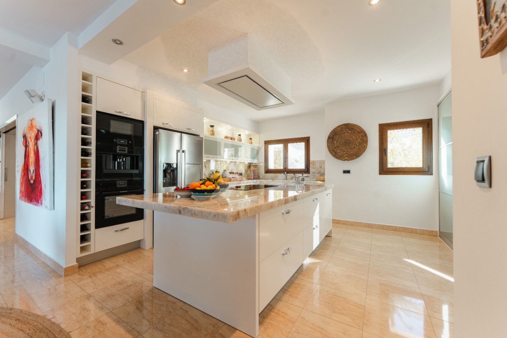 Villa de style ibicenco à vendre à Moraira, Costa Blanca.